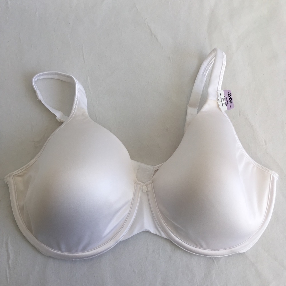 Women’s White Underwire Bra Size 42DD